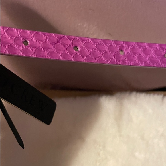 J. Crew Women's Vibrant Purple Belt - Picture 4 of 6